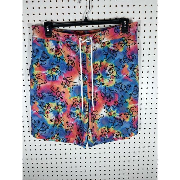 Grateful Dead dancing bears swimming trunks size XL - Picture 1 of 5